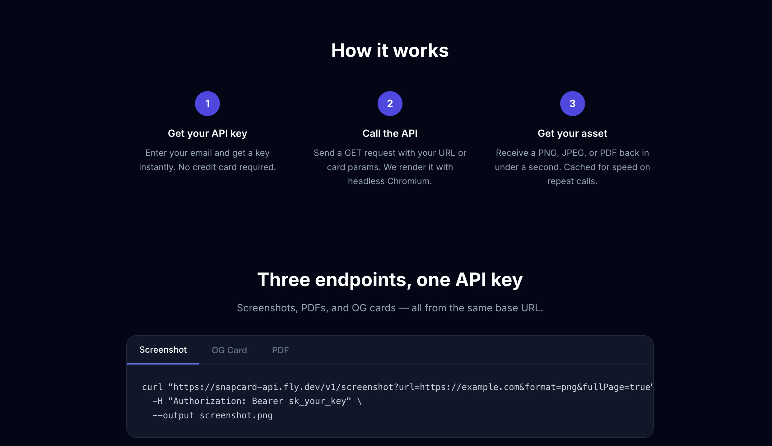 SnapCard screenshot 1