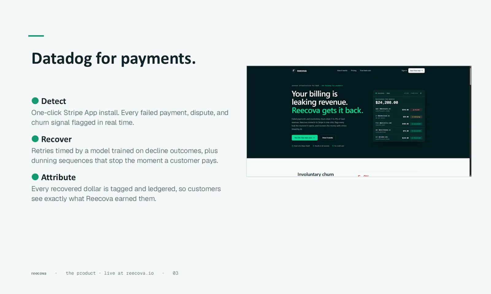 Reecova screenshot 3