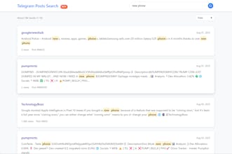 Telegram Posts Search gallery image