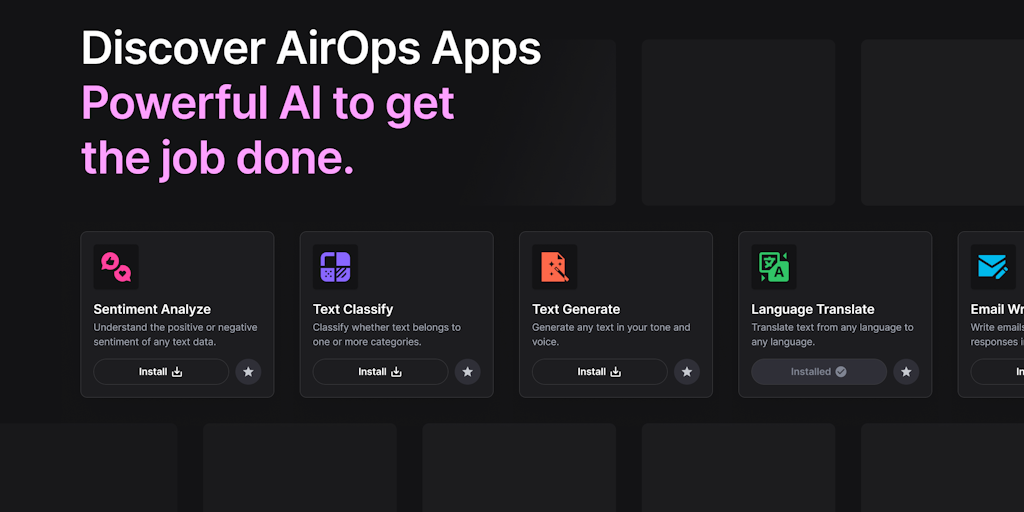 AirOps - Product Information, Latest Updates, and Reviews 2023 | Product  Hunt