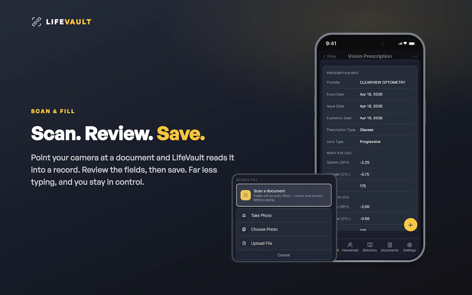 LifeVault: Family Organizer screenshot 2