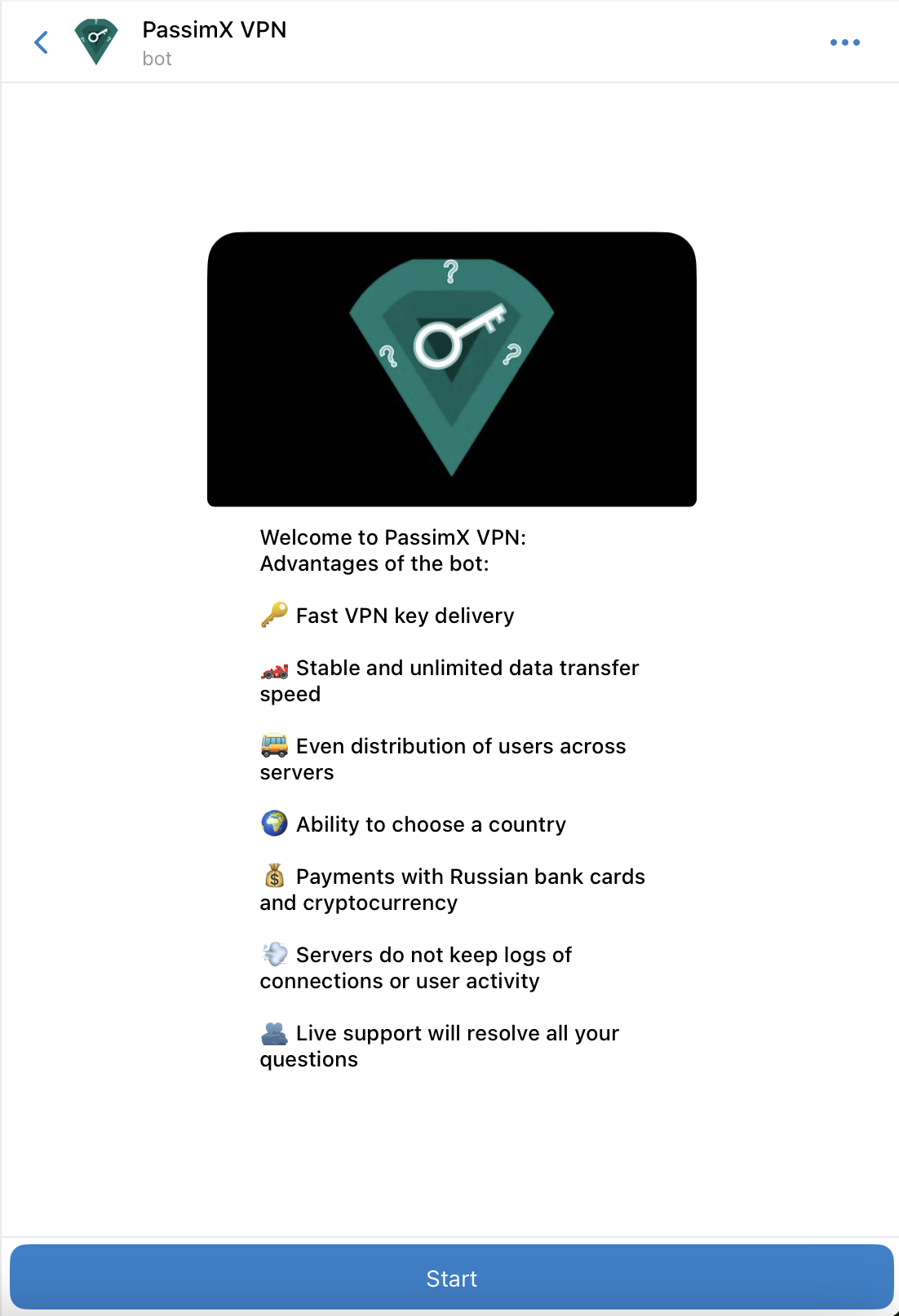 PassimX VPN gallery image