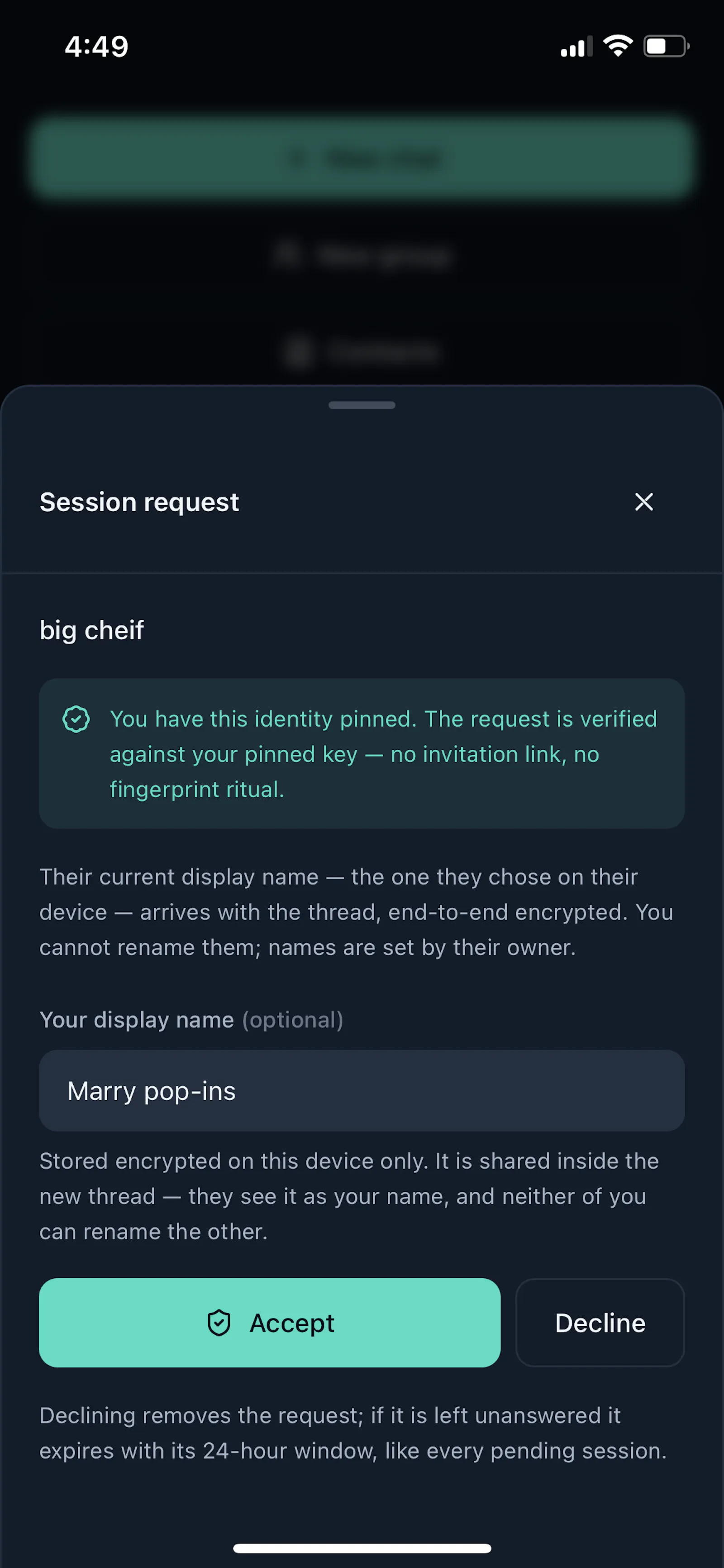 VEIL - More than Encrypted Messaging screenshot 23