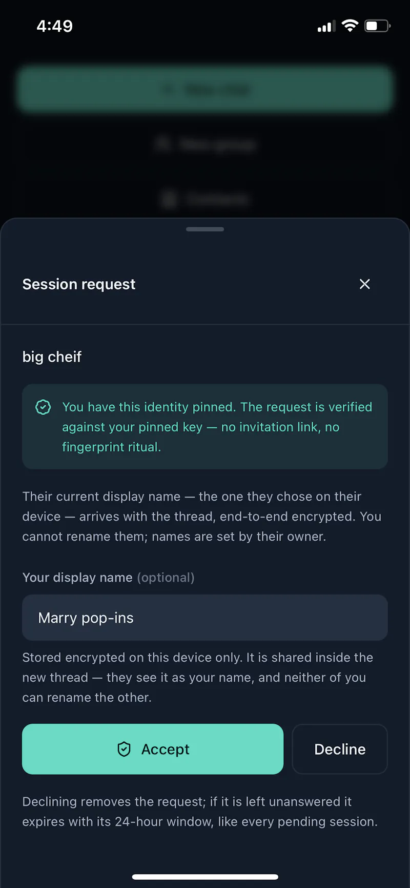 VEIL - More than Encrypted Messaging screenshot 23