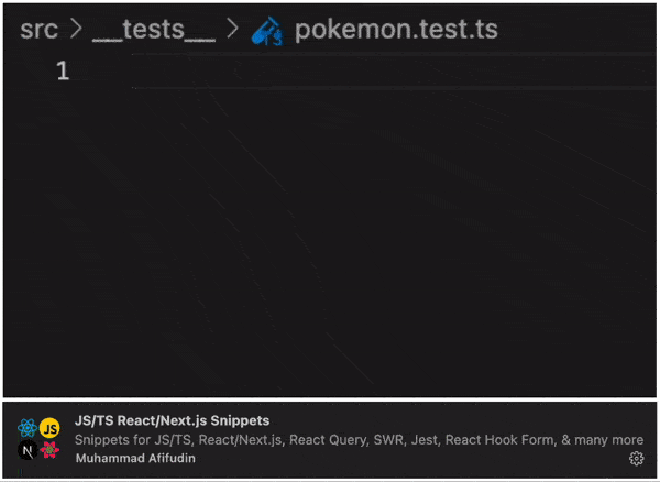VScode JS/ts react/next.js fragmenten - Fragmenten voor JS/TS, React/Next.js, React Query, SWR, en meer media 5