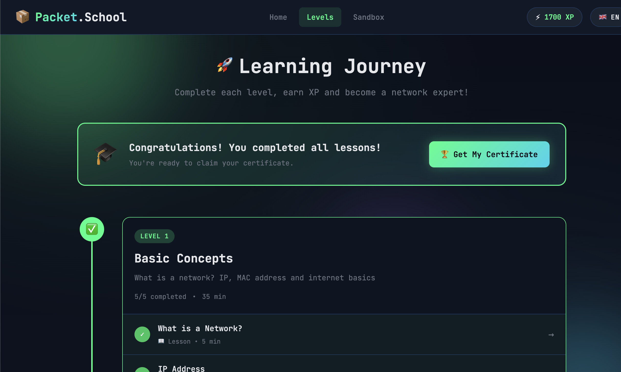 Packet.School gallery image