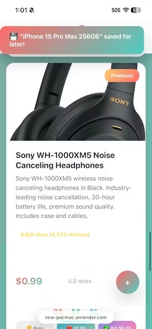 PacMac Marketplace - Screenshot 4 showing product features and functionality