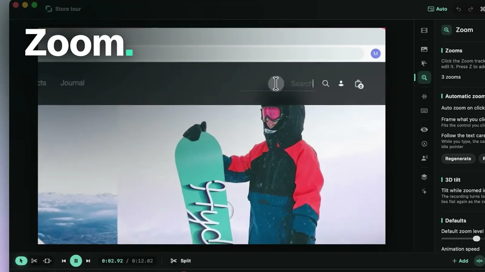 Framecast screenshot 1 (video preview)