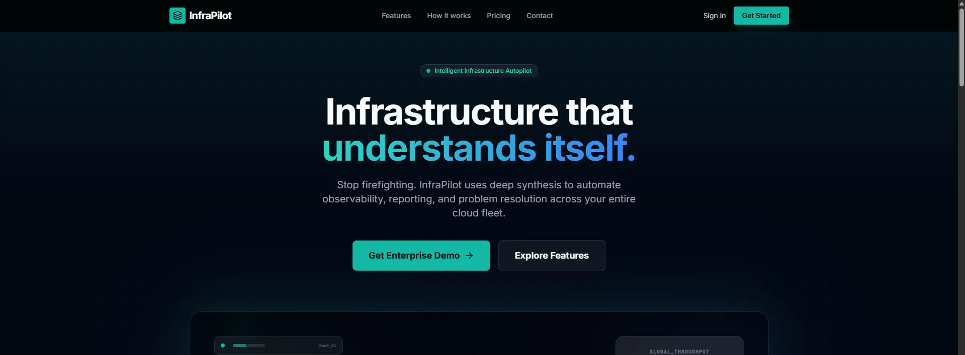 InfraPilot 제품 배너