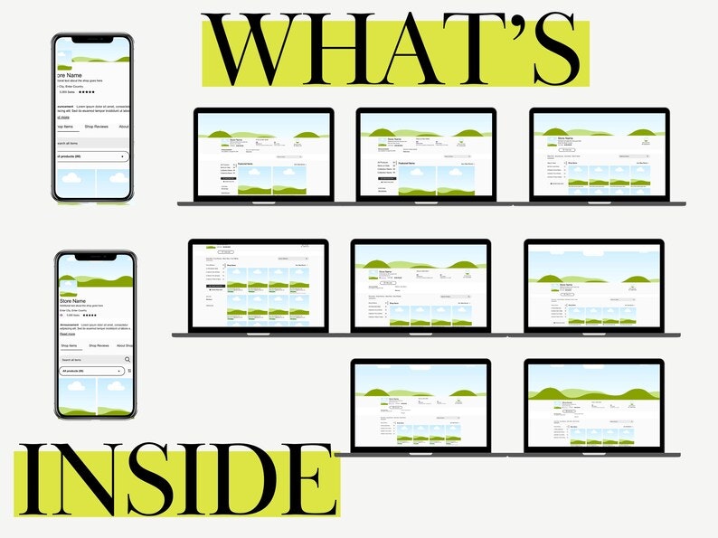 Free Etsy Printable Shop mockup 128 Copy