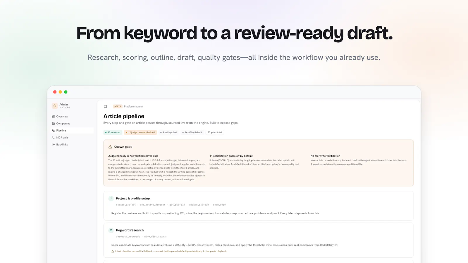 Jack's SEO MCP screenshot 3