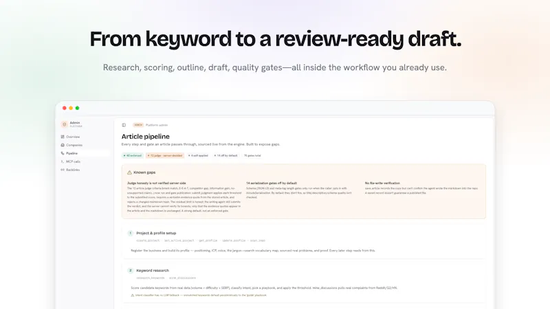 Jack's SEO MCP screenshot 3