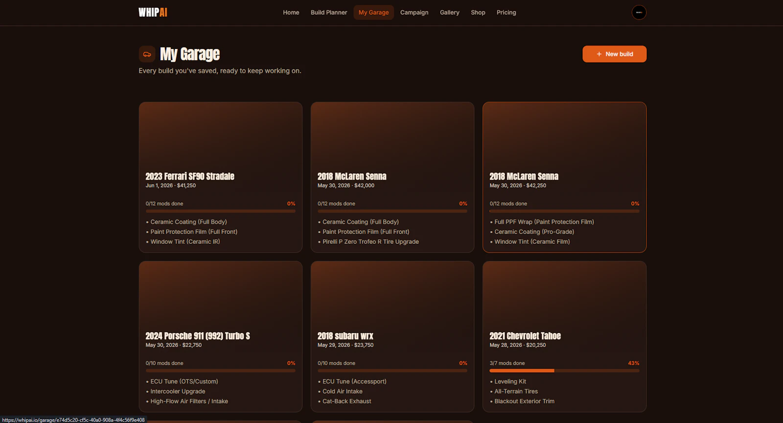 WhipAI - AI Car Mod Planner screenshot 8