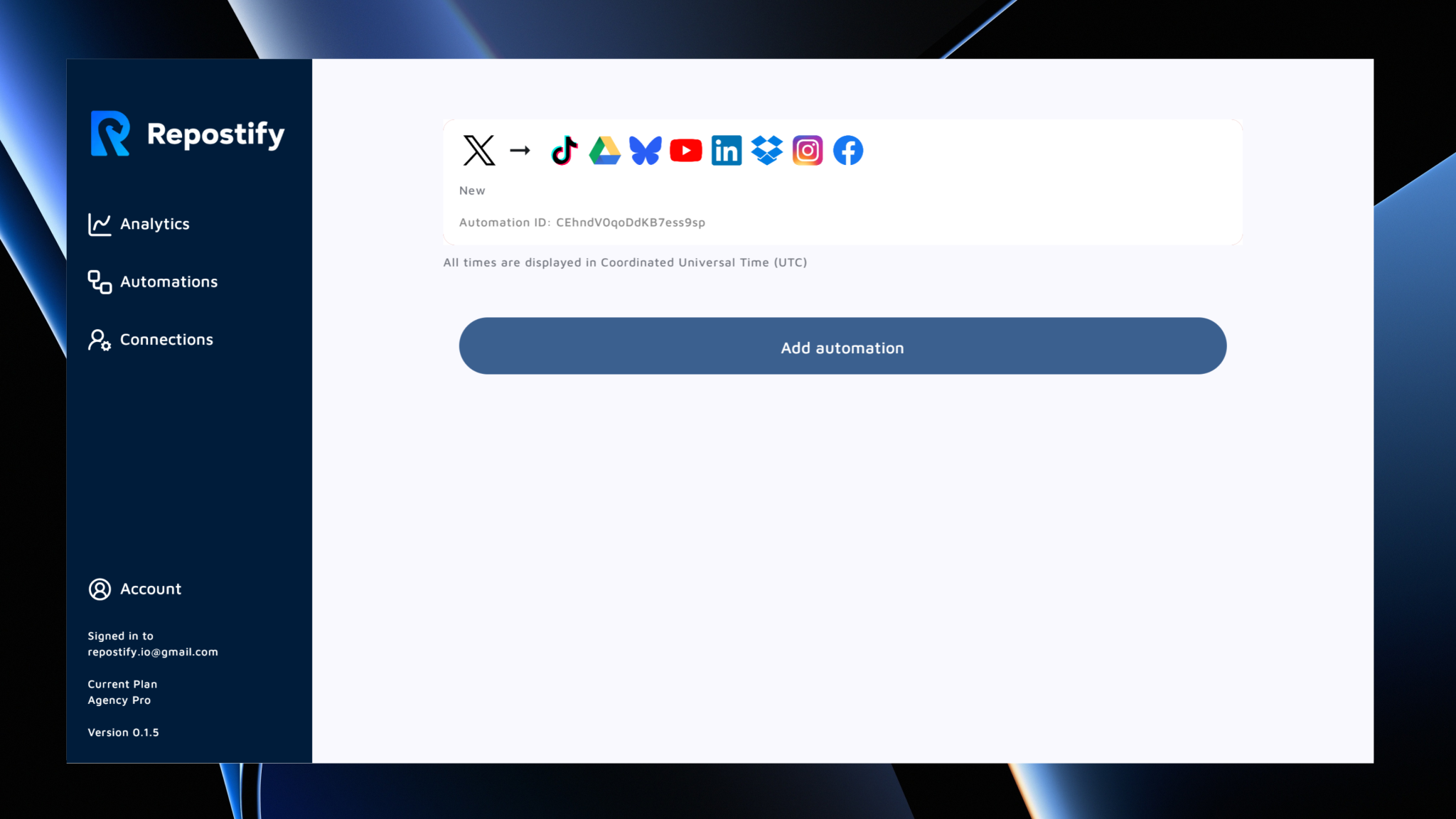 Repostify - Screenshot 5 showing product features and functionality