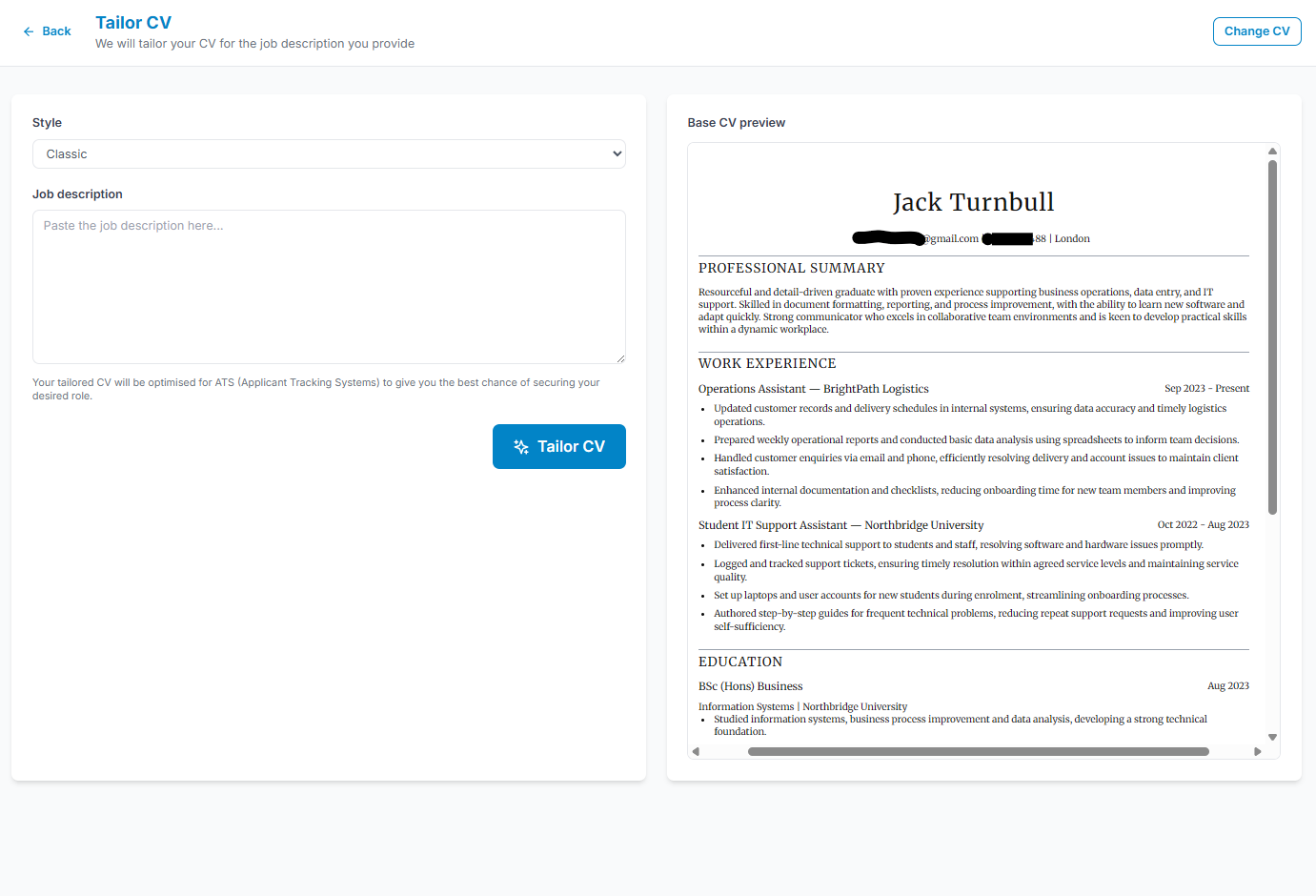 CVCircuit - Screenshot 3 showing product features and functionality