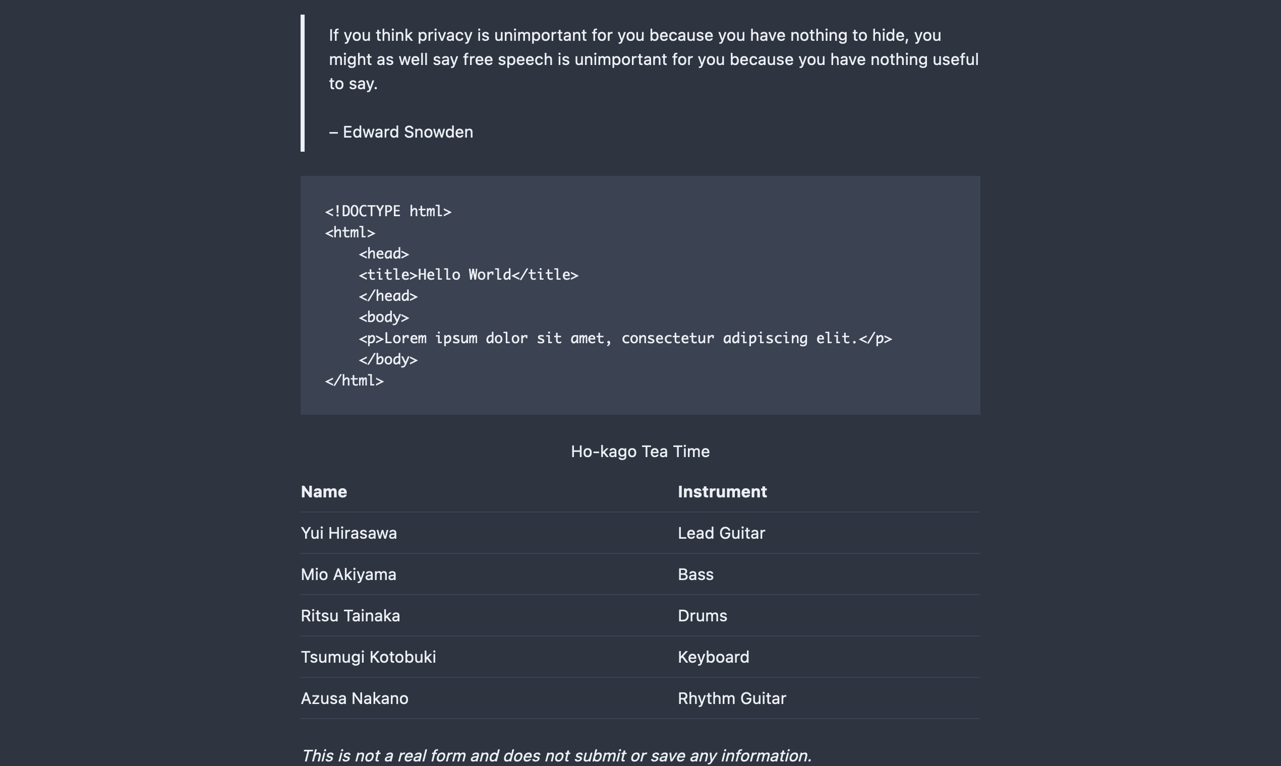 Bamboo CSS gallery image