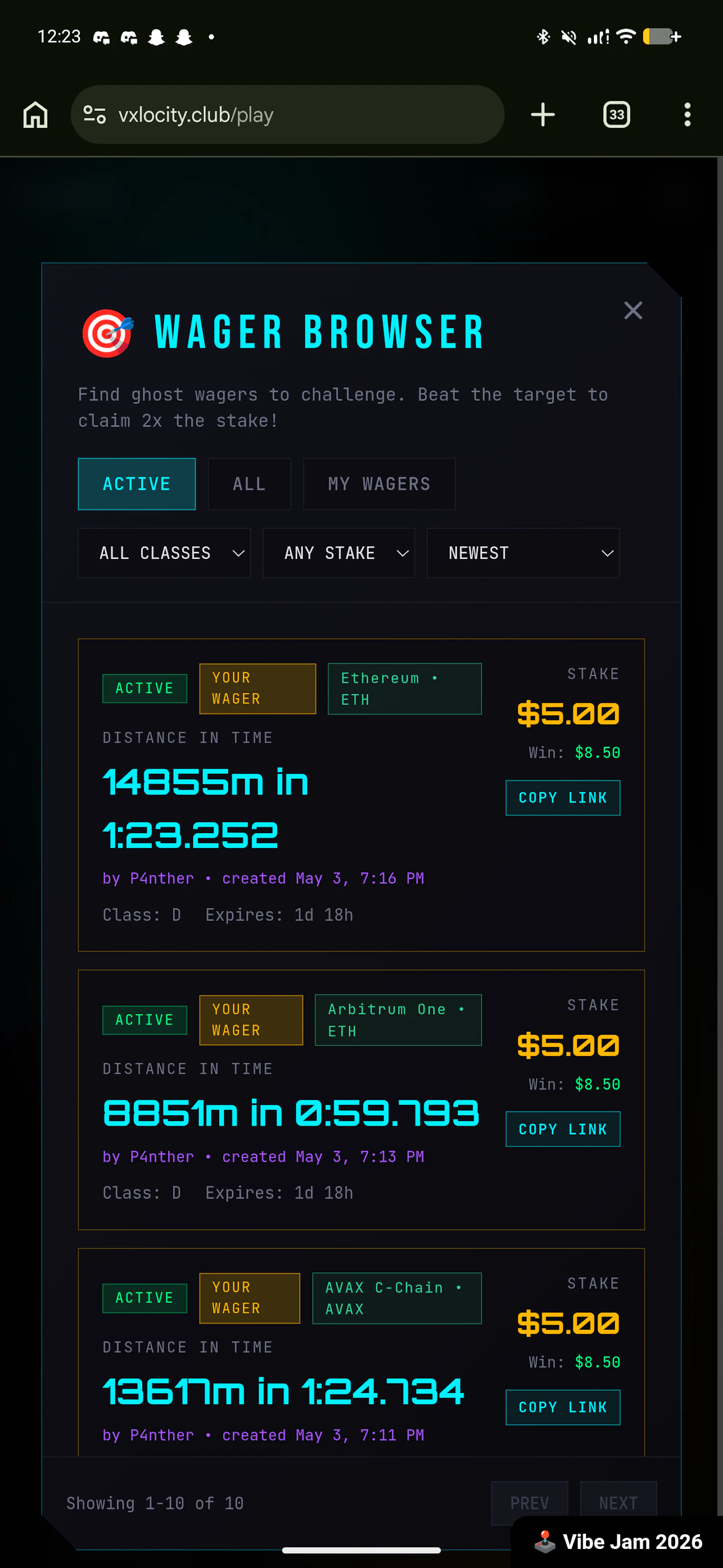 VXLocity screenshot 2