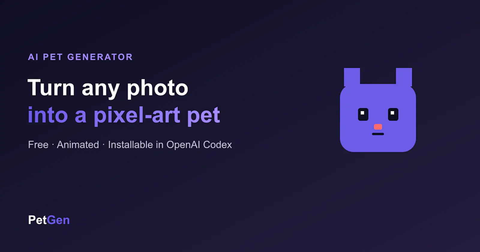 Codex Pet Generator screenshot 1