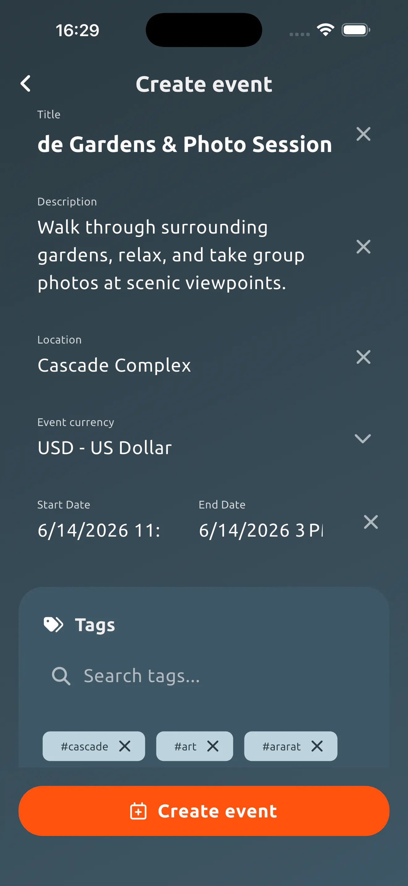EventSplit gallery image
