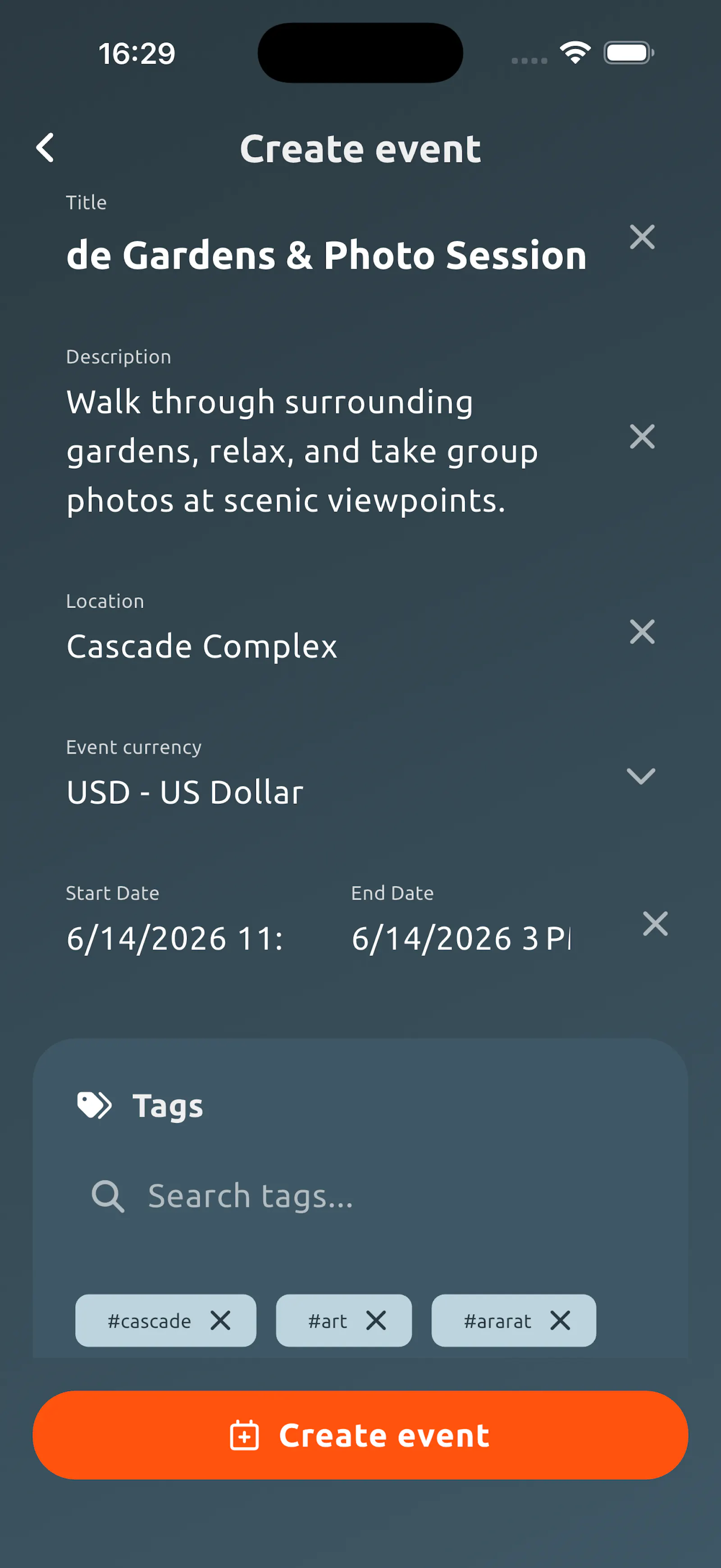 EventSplit screenshot 12