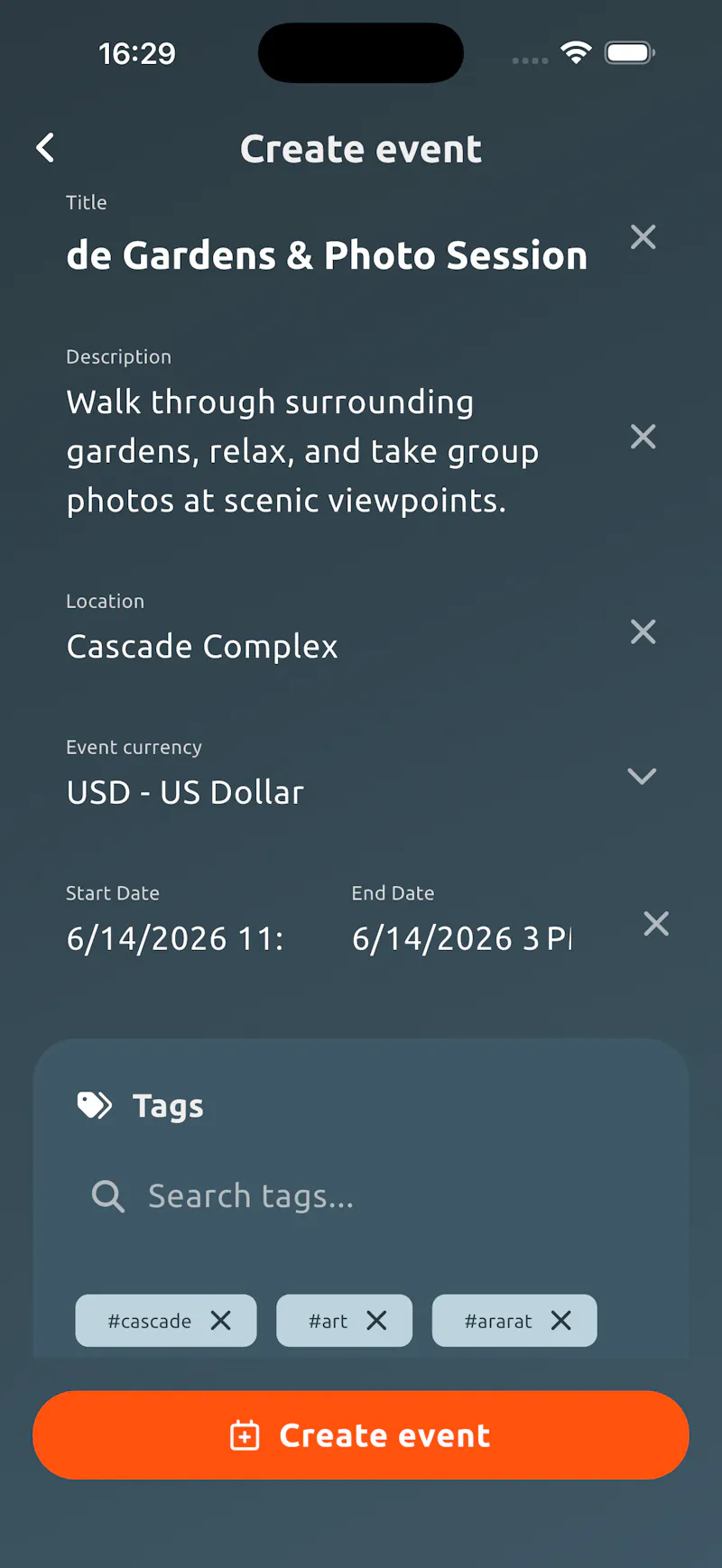 EventSplit screenshot 12