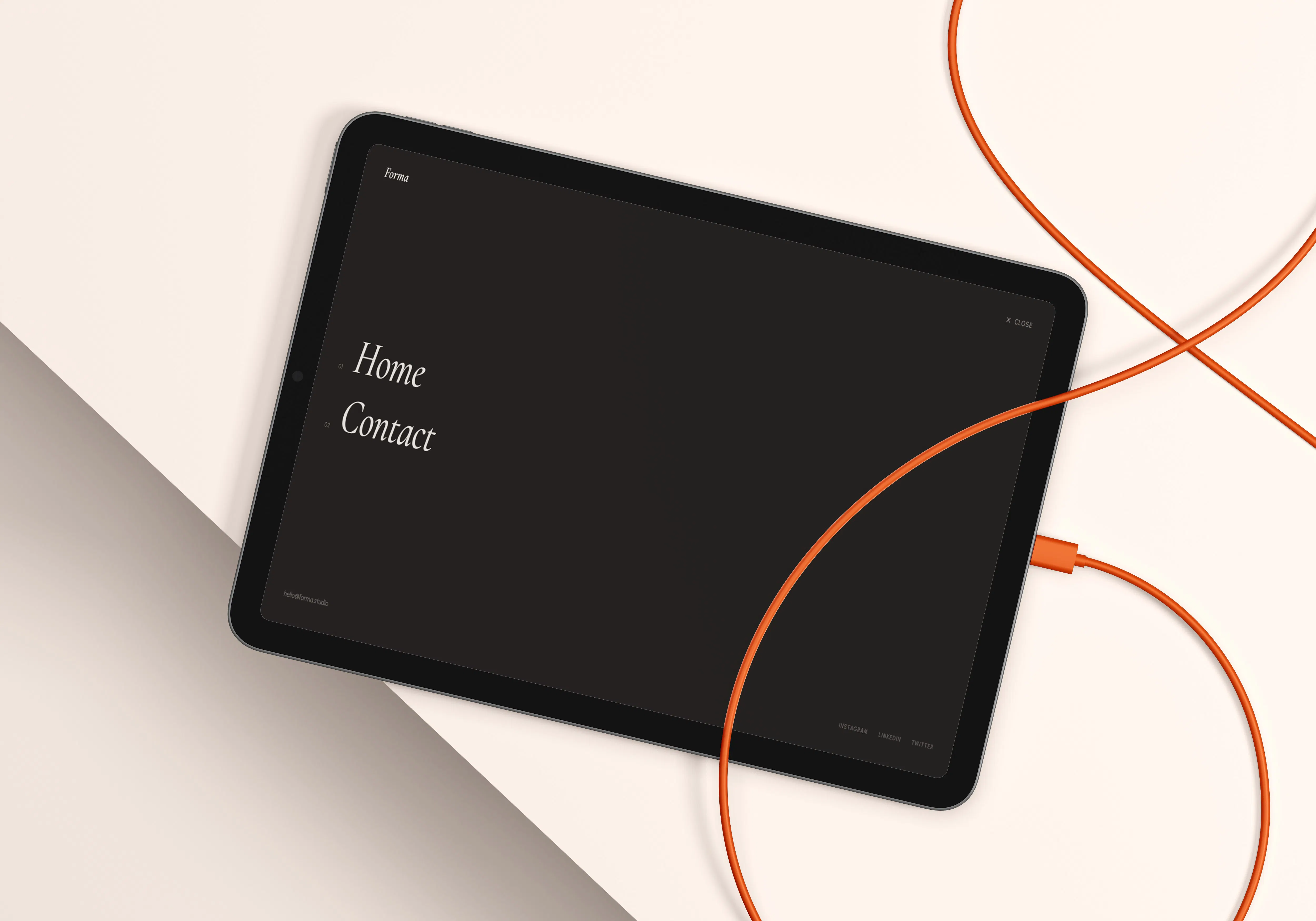 Banner del producto Website Template