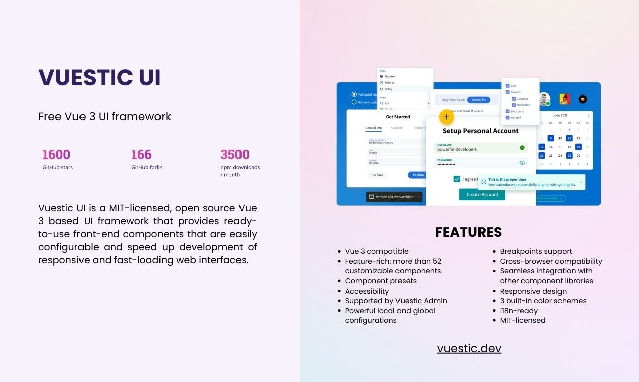Vuestic Admin Image