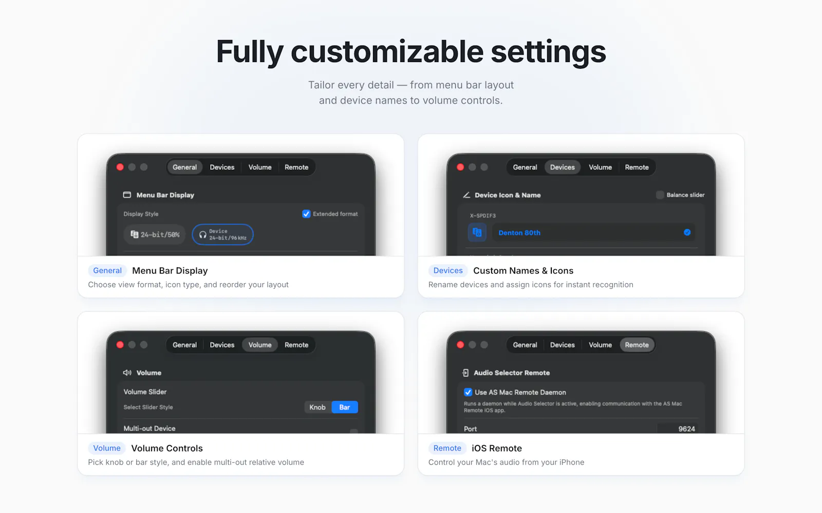 Audio Selector screenshot 3