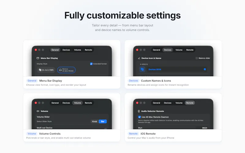 Audio Selector screenshot 3