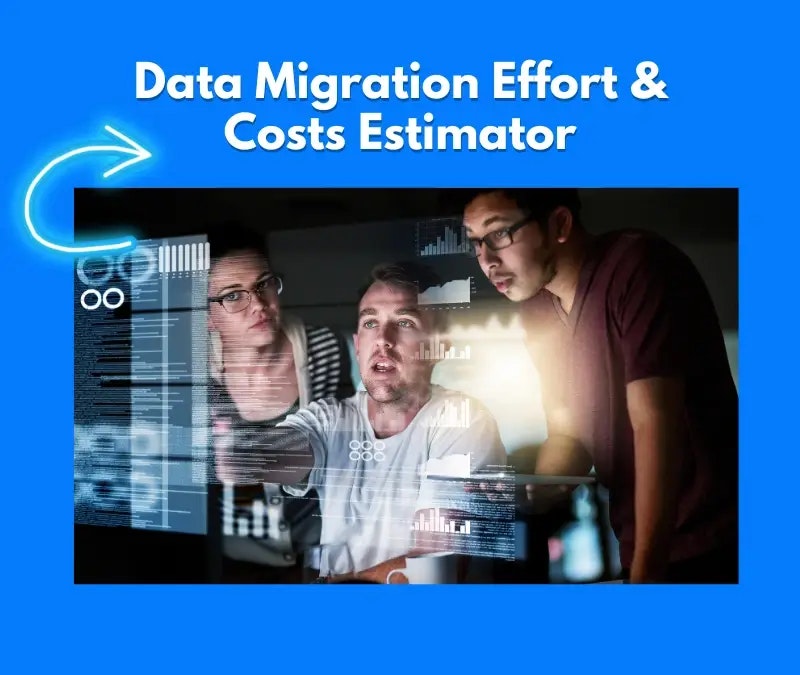 Calcolatore di sforzi di migrazione dei dati ERP media 1