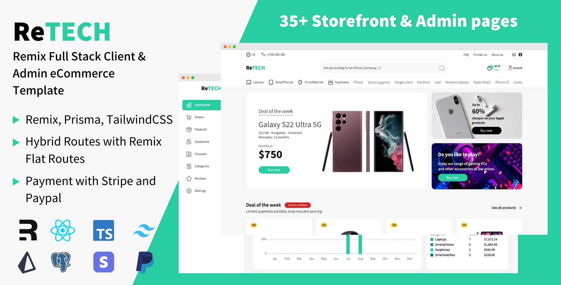 ReTECH eCommerce Template