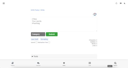 KISS Poetry gallery image