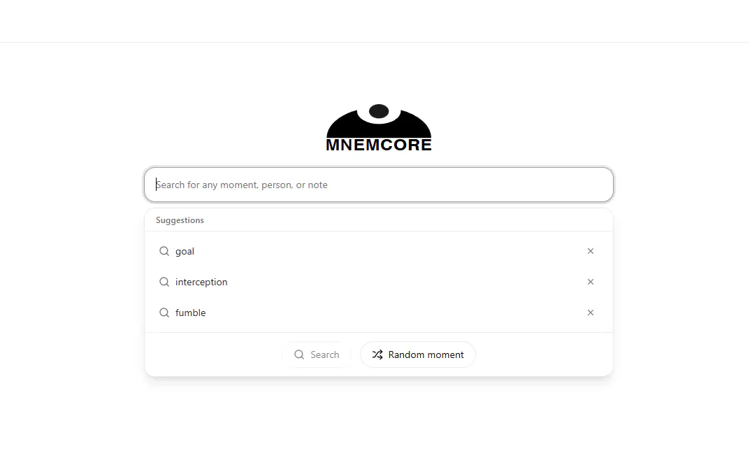 Mnemcore screenshot 6