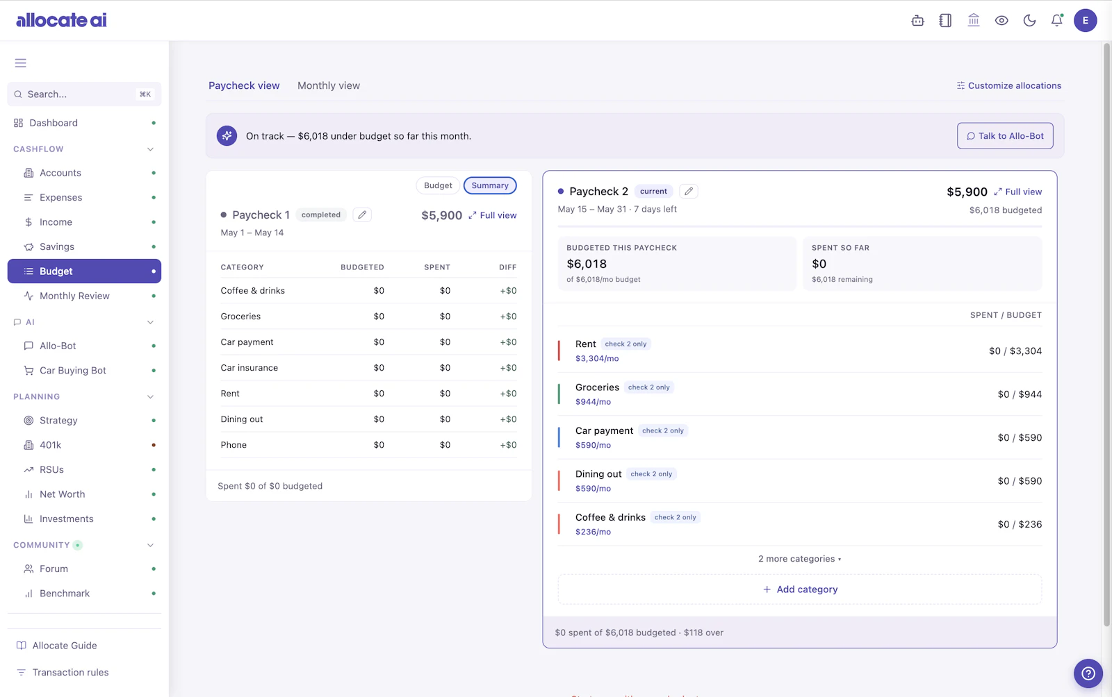 Allocate AI screenshot 8