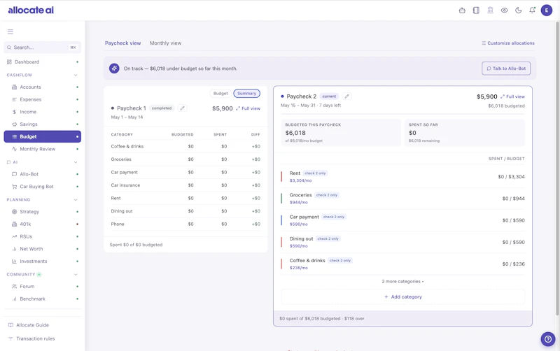 Allocate AI screenshot 8