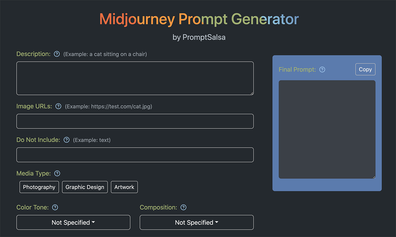 Midjourney Prompt Generator - Product Information, Latest Updates, And ...