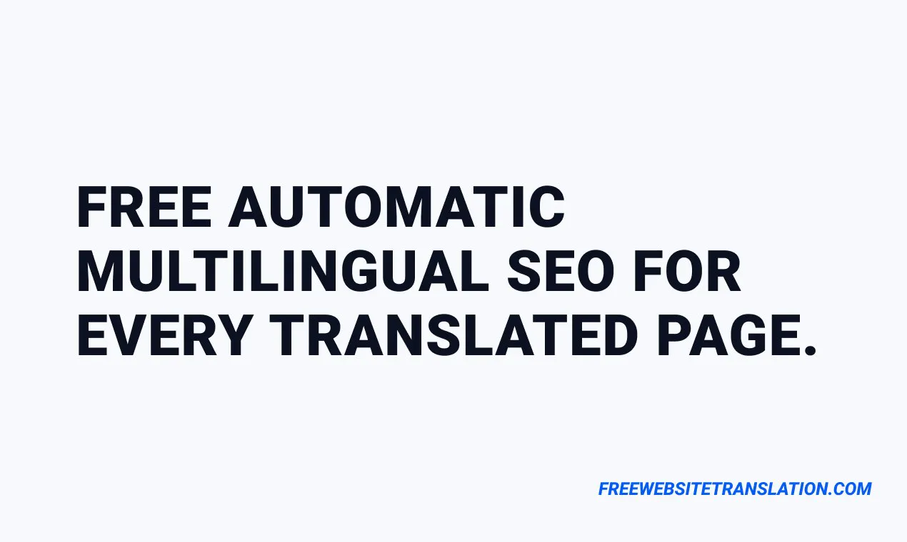 100% Free Website Translation by Seatext gallery image