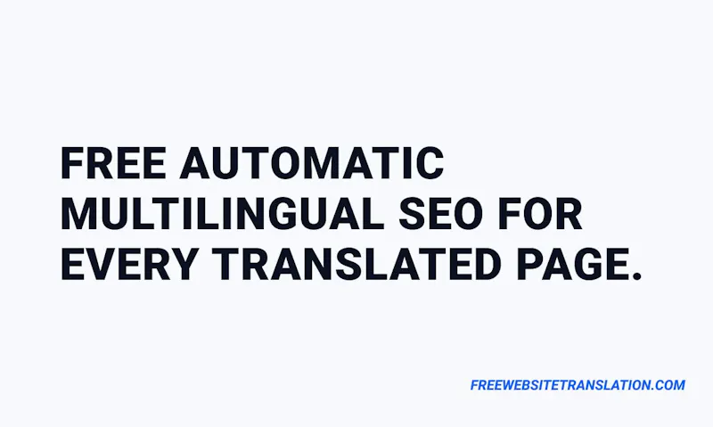 100% Free Website Translation by Seatext screenshot 2