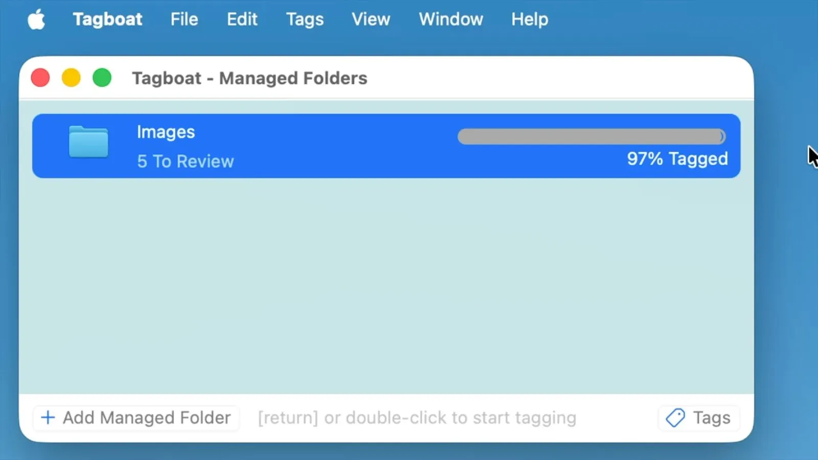 Tagboat File Tagger screenshot 1 (video preview)
