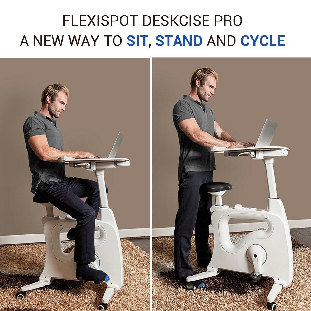 FlexiSpot Deskcise Pro™: All-in-One Exercise Workstation gallery image