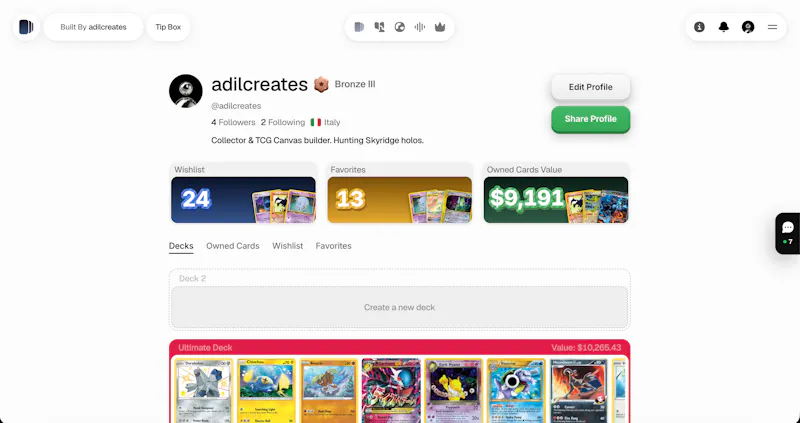 TCG Canvas screenshot 4