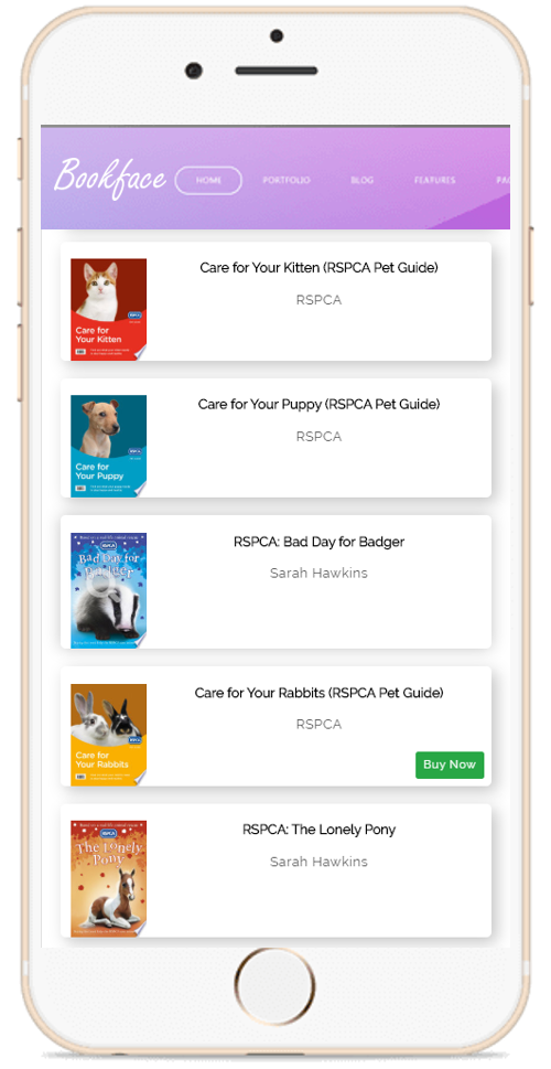 Bookface gallery image