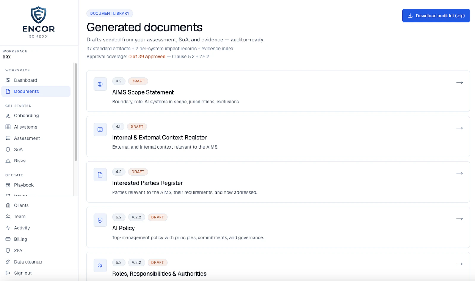 Encor screenshot 2