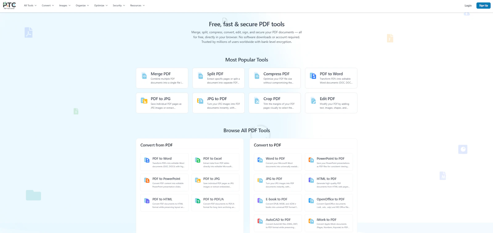 PDF Tool Center screenshot 2