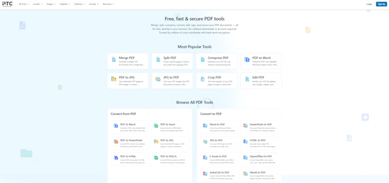 PDF Tool Center screenshot 2