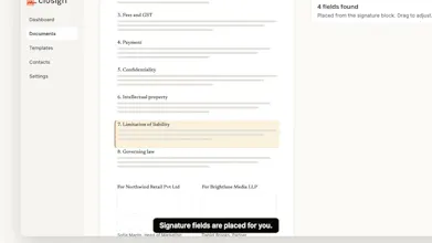 Closign.io gallery image