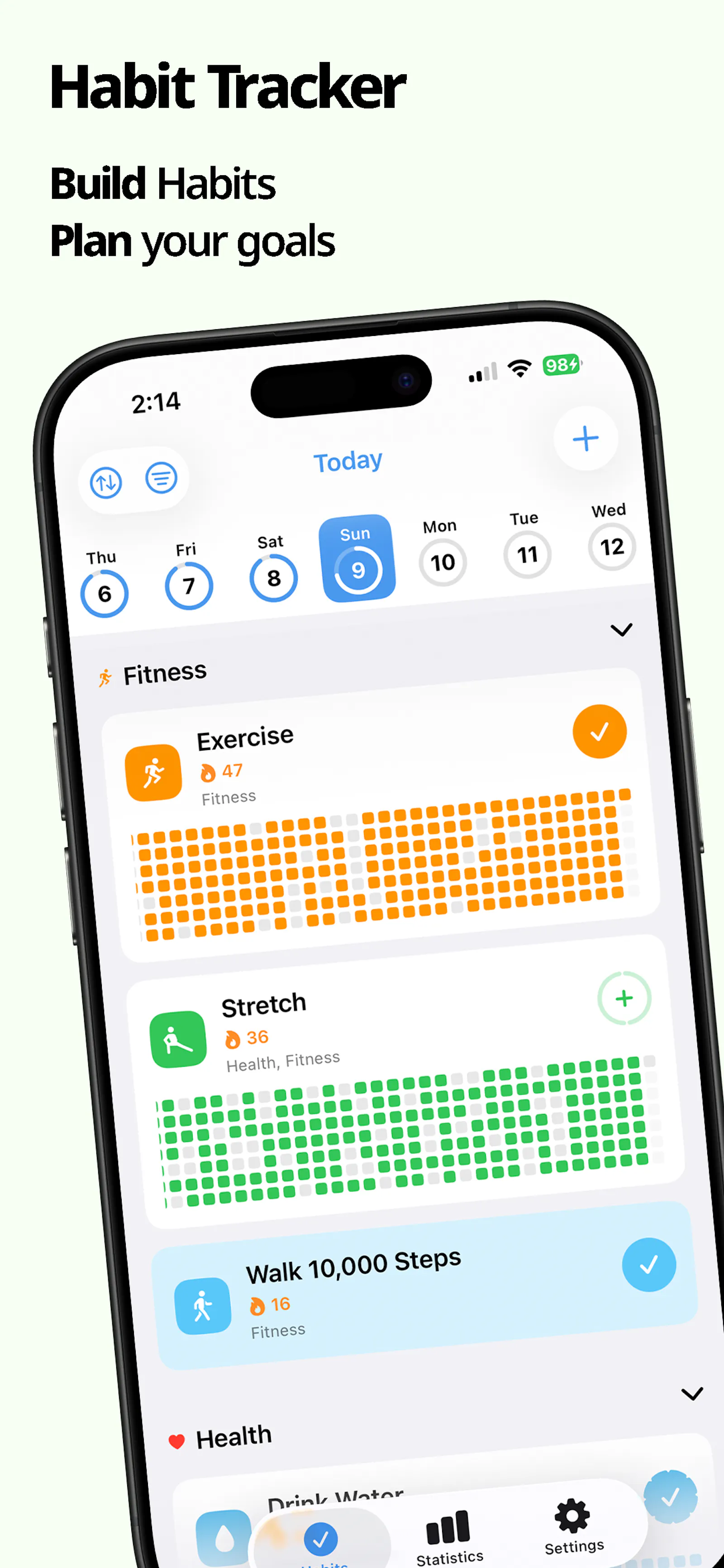 HabitKeep — Habit Tracker screenshot 3