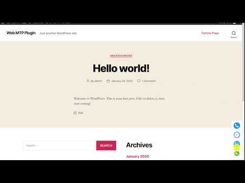 Create custom call and social button gallery image