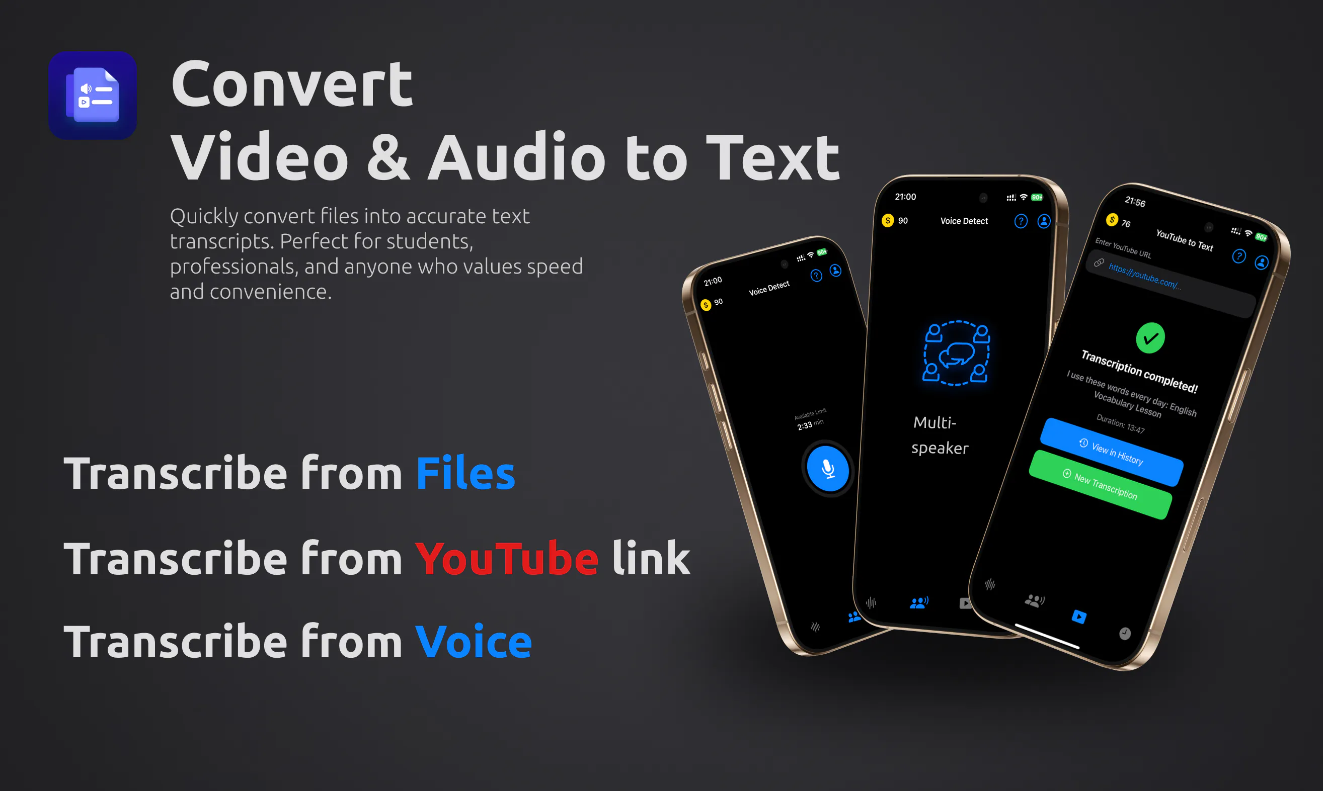  Video And Audio To Text gallery image