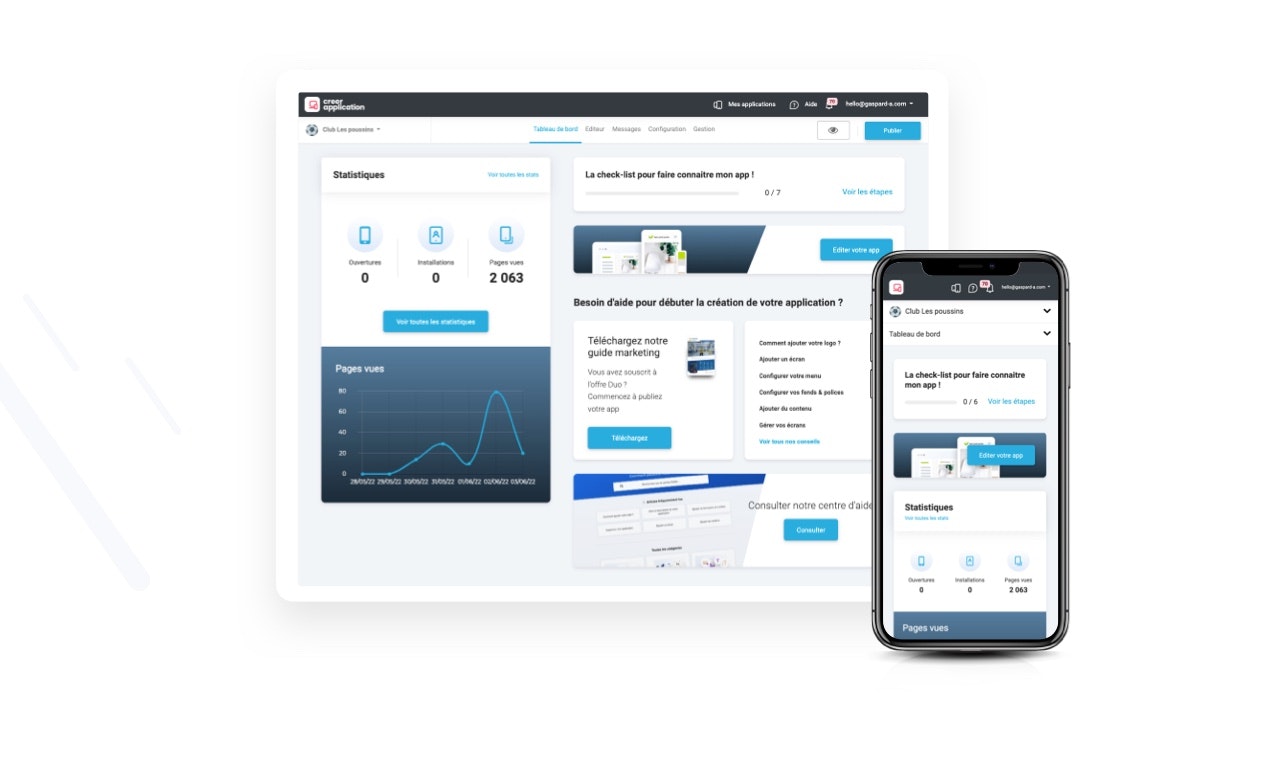 Média Creer Application - Créez votre application mobile en ligne 2